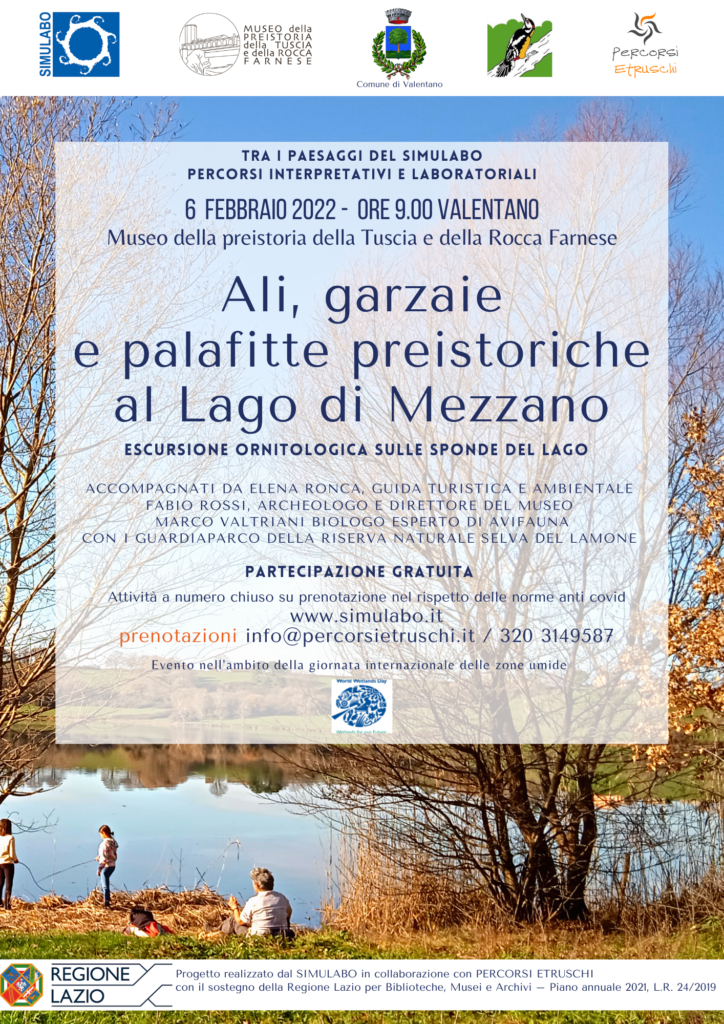 Ali, garzaie e palafitte preistoriche al lago di mezzano