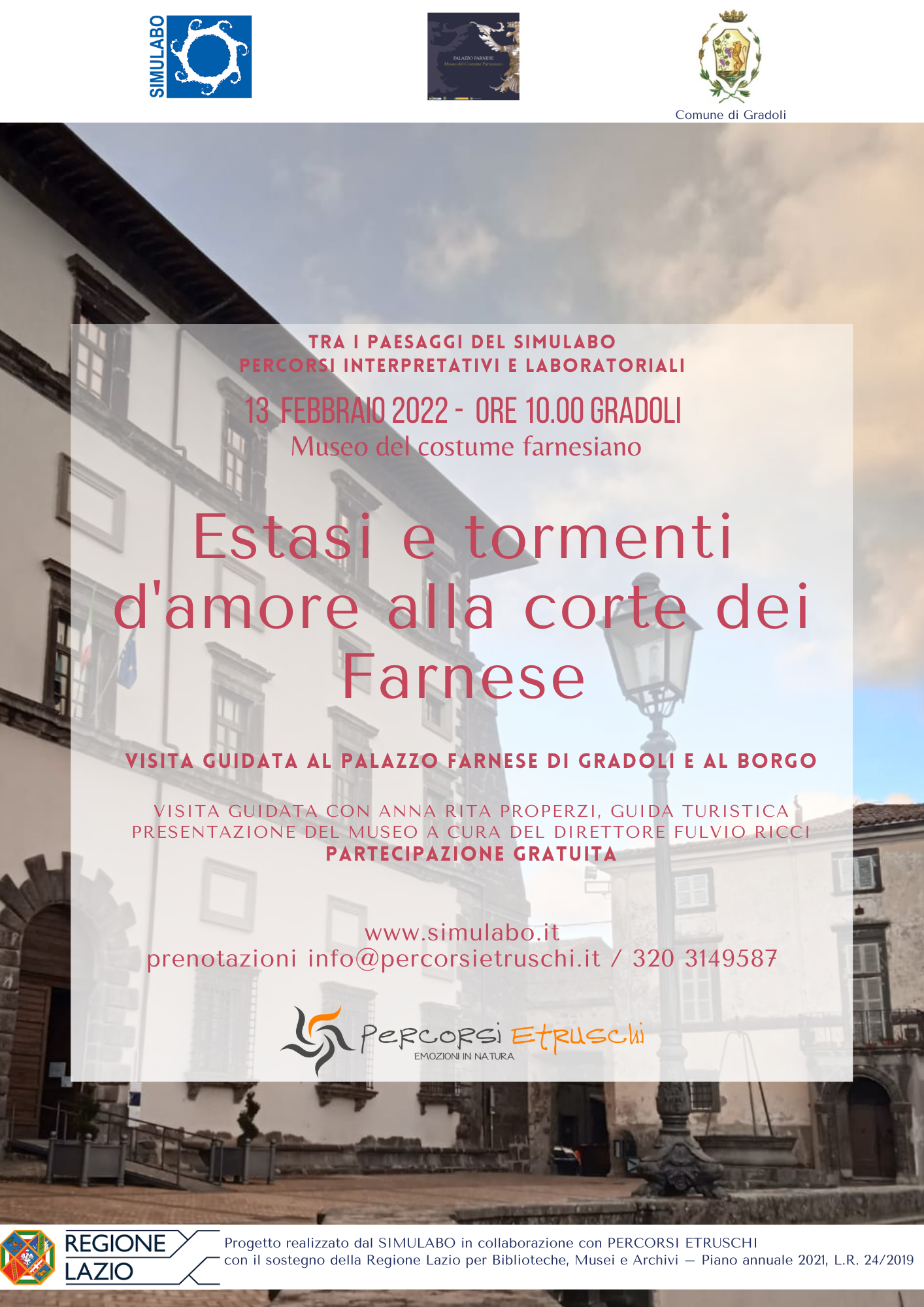 Estasi e tormenti d'amore alla corte dei Farnese
