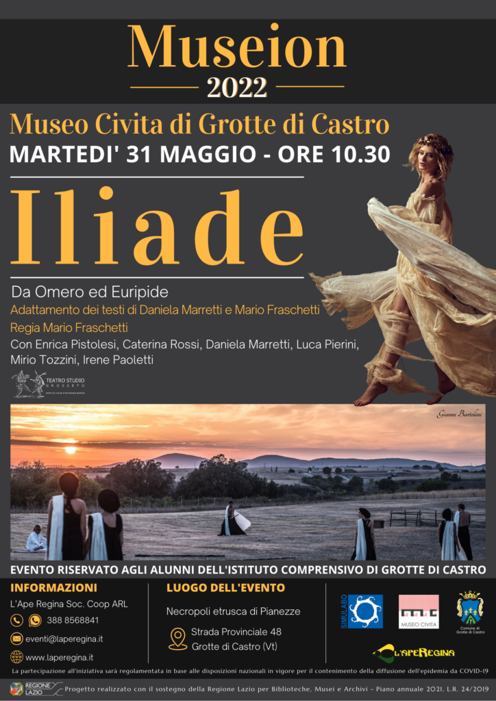 Locandine Museion 2022 Grotte di Castro