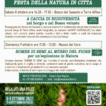 A caccia di biodiversità nel borgo e nel bosco vetusto