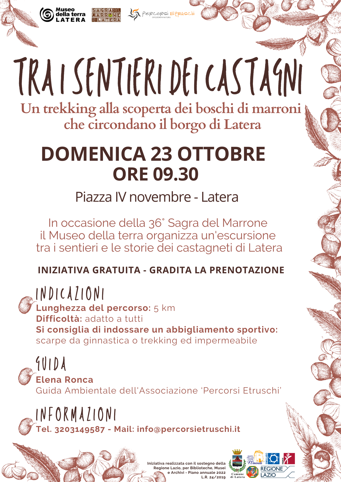Tra i sentieri dei castagni