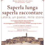Saperla lunga, saperla raccontare. Latera, un paese, mille storie