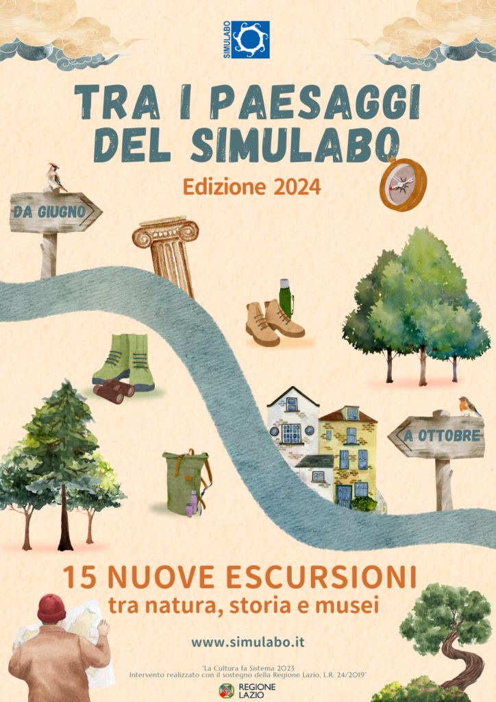 Manifesto Lancio Tra i paesaggi del Simulabo 2024