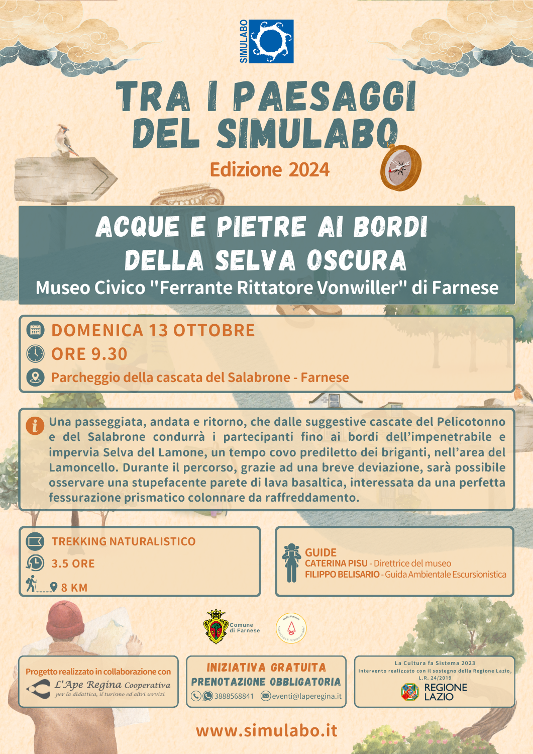 Acque e pietre ai bordi della selva oscura