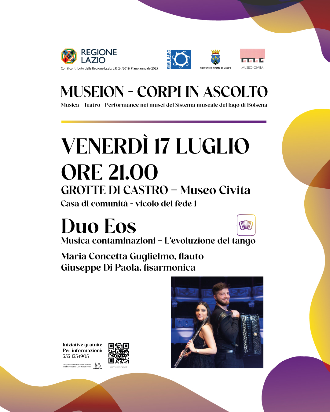 Museion 2026 - Duo Eos - L’evoluzione del tango