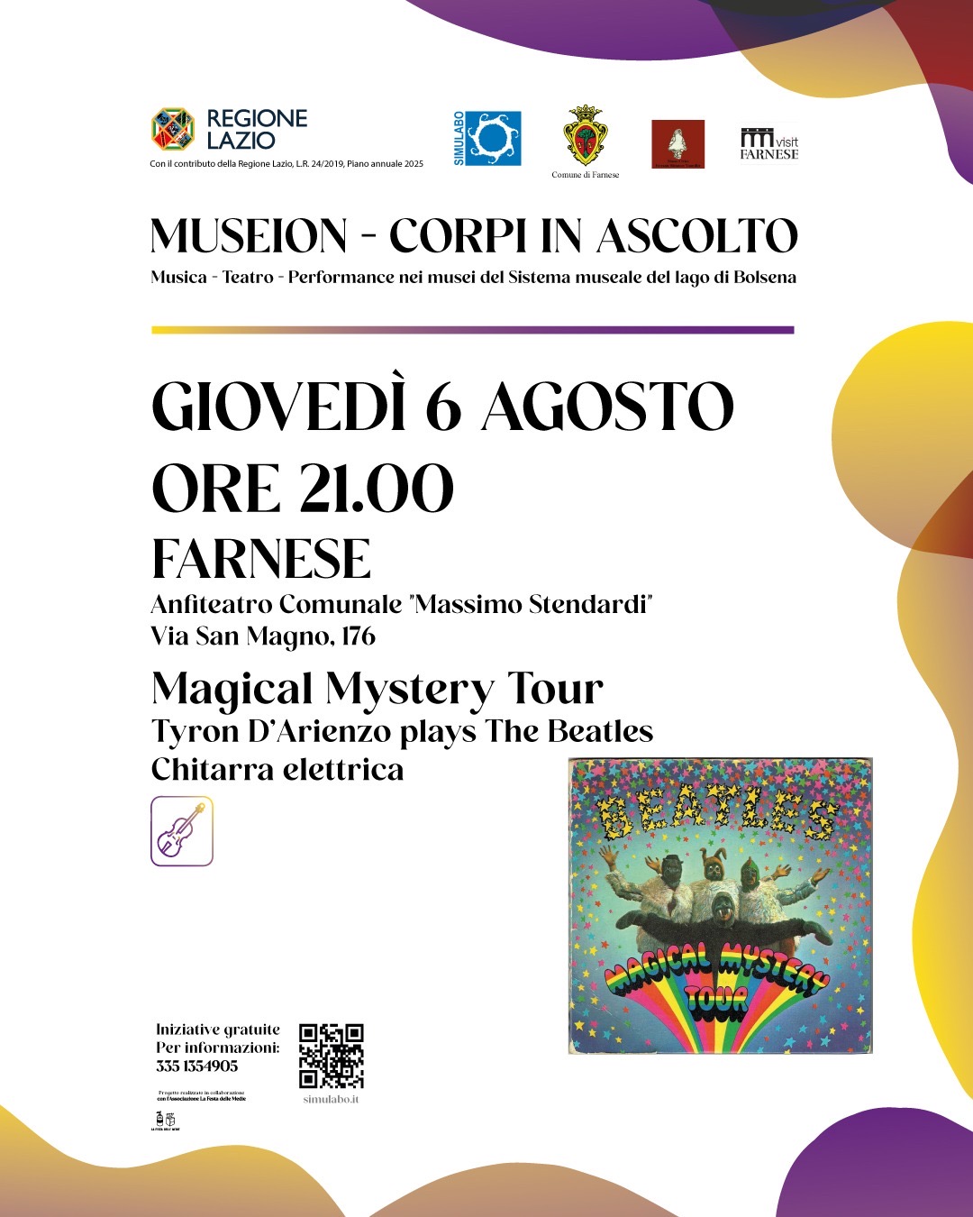 Museion 2026 - Magical Mystery Tour. Tyron D’Arienzo plays The Beatles