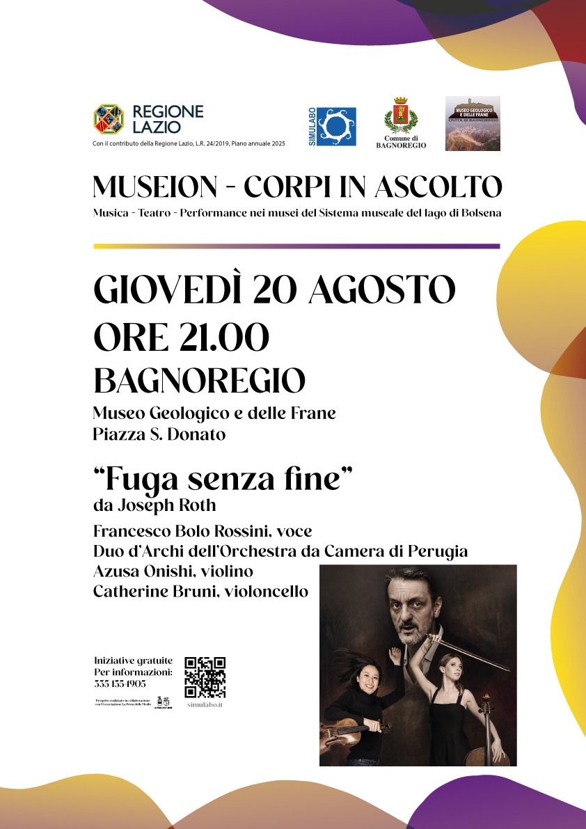 Museion 2026 - Fuga senza fine da Joseph Roth
